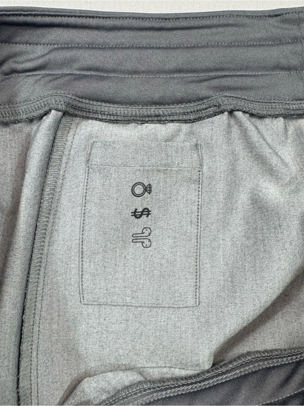 FIGS Scrubs, Zamora Jogger Scrub Pants, Gray, Tapered Ankle Cuffs, Sz. L/T